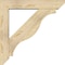 Ekena Millwork Funston Slat Rough Sawn Bracket w/ Offset Brace, Douglas Fir, 6"W x 30"D x 30"H BKT0604X30X30FST06RDF - alternate 4